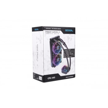 Alphacool Eisbaer Aurora LT240 Processeur Refroidisseur de liquide tout-en-un 12 cm Noir 1 pièce(s)