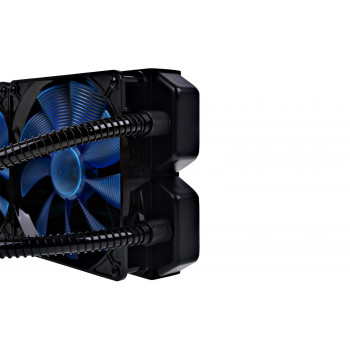 Alphacool Eisbaer 280 CPU Processeur Refroidisseur de liquide tout-en-un 14 cm Noir