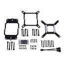 Alphacool Eisbaer 280 CPU Processeur Refroidisseur de liquide tout-en-un 14 cm Noir