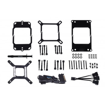 Alphacool Eisbaer Aurora LT360 Processeur Refroidisseur de liquide tout-en-un Noir 1 pièce(s)