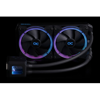 Alphacool 11729 système de refroidissement d’ordinateur Processeur Refroidisseur de liquide tout-en-un 14 cm Noir 1 pièce(s)