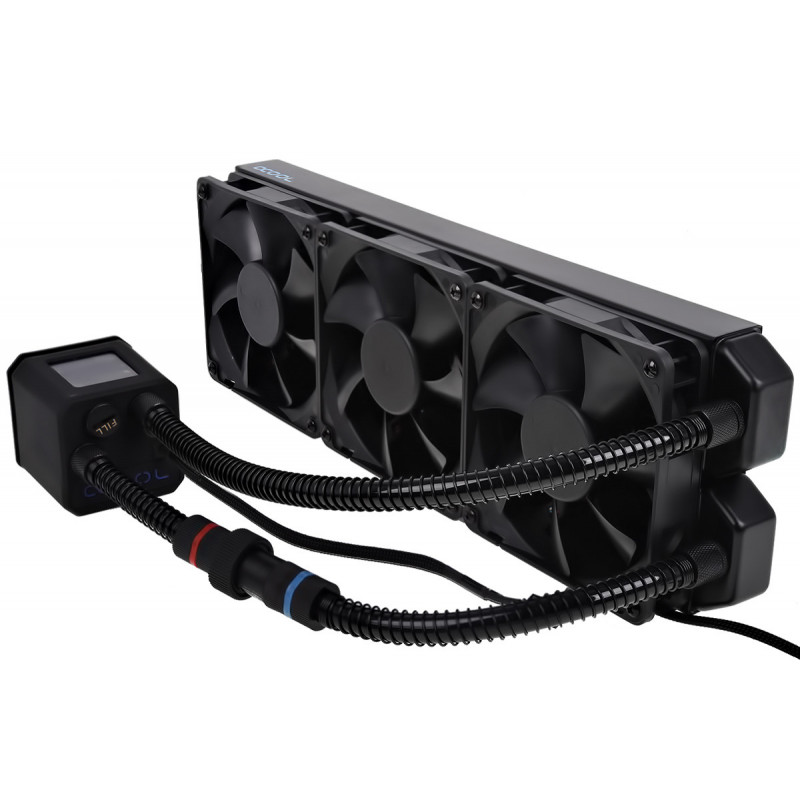 Alphacool Eisbaer 360 CPU Processeur Refroidisseur de liquide tout-en-un 12 cm Noir