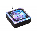 Alphacool 11994 système de refroidissement d’ordinateur Bloc d'eau 14 cm Noir, Gris, Transparent