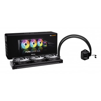 be quiet! PURE LOOP 3 LX Processeur Refroidisseur de liquide tout-en-un 12 cm Noir 1 pièce(s)