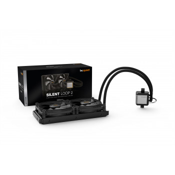 be quiet! Silent Loop 280 mm | Système de refroidissement liquide tout-en-un, 280 mm, noir, socket Intel et AMD