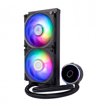 Cooler Master MasterLiquid PL240 Flux Processeur Kit de refroidissement du liquide 12 cm Noir