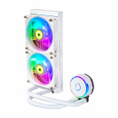 Cooler Master MasterLiquid PL240 Flux White Edition Boitier PC Kit de refroidissement du liquide 12 cm Blanc