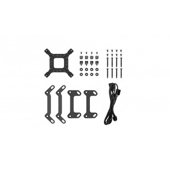 DeepCool LT240 Processeur Refroidisseur de liquide tout-en-un 12 cm Noir 1 pièce(s)