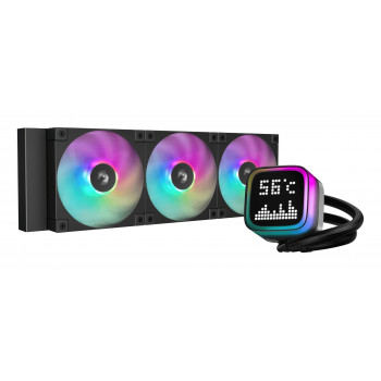 DeepCool LP360 Boitier PC, Processeur Refroidisseur de liquide tout-en-un 12 cm Noir 1 pièce(s)