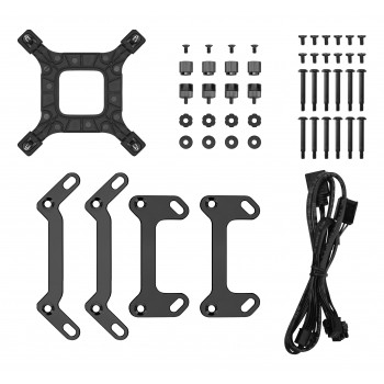 DeepCool LP360 Boitier PC, Processeur Refroidisseur de liquide tout-en-un 12 cm Noir 1 pièce(s)