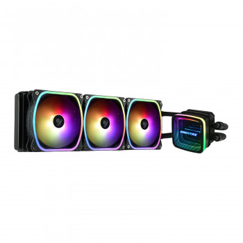Enermax ELC-AQFA360-SQA système de refroidissement d’ordinateur Processeur Kit de refroidissement du liquide 12 cm Noir 1