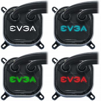 EVGA 360MM CPU CLC COOLER Processeur Refroidisseur de liquide tout-en-un 12 cm Noir