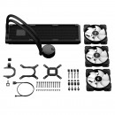 Fractal Design Lumen S36 v2 RGB Processeur Refroidisseur de liquide tout-en-un 12 cm Noir 1 pièce(s)