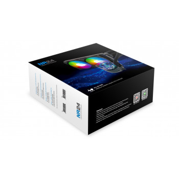 In Win IW-LC-NR24 système de refroidissement d’ordinateur Processeur Kit de refroidissement du liquide 12 cm Noir