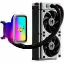 HYTE THICC Q60 Processeur Kit de refroidissement du liquide 12 cm Noir, Blanc 2 pièce(s)