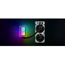 HYTE THICC Q60 Processeur Kit de refroidissement du liquide 12 cm Noir, Blanc 2 pièce(s)