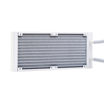 itek EVOLIQ 240 ARGB (White Edition) Processeur Refroidisseur de liquide tout-en-un 12 cm Blanc