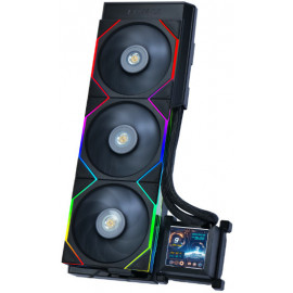 Lian Li HydroShift LCD 360TL Boitier PC Refroidisseur de liquide tout-en-un 12 cm Noir