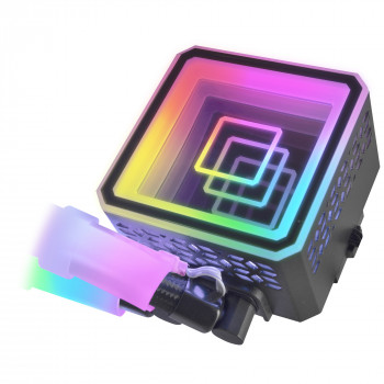 Mars Gaming MLULTRA360 système de refroidissement d’ordinateur Processeur Kit de refroidissement du liquide 12 cm Noir 1