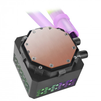 Mars Gaming MLULTRA360 système de refroidissement d’ordinateur Processeur Kit de refroidissement du liquide 12 cm Noir 1