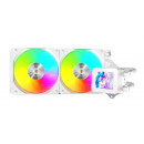 Mars Gaming MLVISION240W système de refroidissement d’ordinateur Processeur Refroidisseur de liquide tout-en-un 12 cm Noir