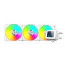 Mars Gaming ML-VISION360W Processeur Refroidisseur de liquide tout-en-un 12 cm Blanc