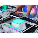 Mars Gaming ML-VISIONPRO240W Processeur Refroidisseur de liquide tout-en-un 12 cm Blanc 1 pièce(s)