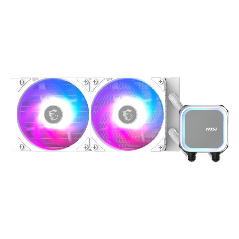 MSI MAG Coreliquid A13 240 WHITE Carte-mère, Processeur Refroidisseur de liquide tout-en-un 12 cm Blanc 1 pièce(s)