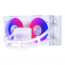 Phanteks Glacier One 240D30 DRGB Processeur Refroidisseur de liquide tout-en-un 12 cm Blanc 1 pièce(s)