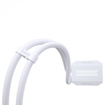 Phanteks Glacier One 240D30 DRGB Processeur Refroidisseur de liquide tout-en-un 12 cm Blanc 1 pièce(s)