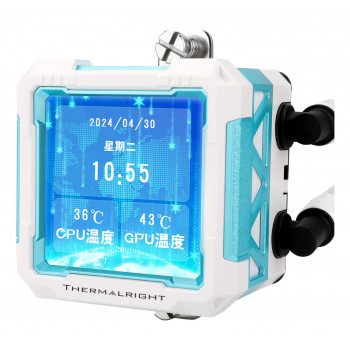Thermalright Frozen Warframe PRO 360 Processeur Refroidisseur de liquide tout-en-un 12 cm Blanc 1 pièce(s)