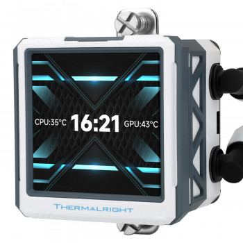 Thermalright Frozen Warframe 360 ULTRA Processeur Refroidisseur de liquide tout-en-un 12 cm Blanc 1 pièce(s)