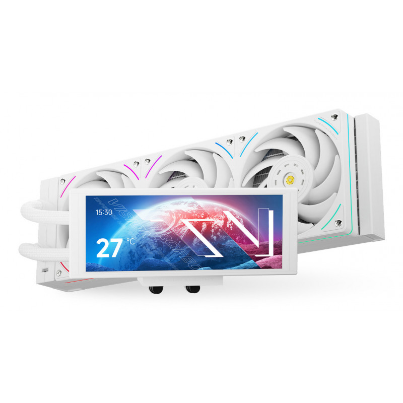 Thermalright Trofeo Vision 360 ARGB WHITE Processeur Dissipateur thermique Radiateur 36 cm Blanc