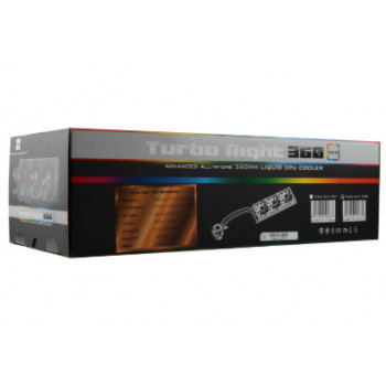 Thermalright Turbo Right 360C Processeur Refroidisseur de liquide tout-en-un 12 cm Noir