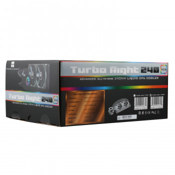 Thermalright Turbo Right 360C Processeur Refroidisseur de liquide tout-en-un 12 cm Noir