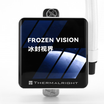 Thermalright Frozen Vision 360 Boitier PC, Processeur Refroidisseur de liquide tout-en-un 12 cm Blanc 1 pièce(s)