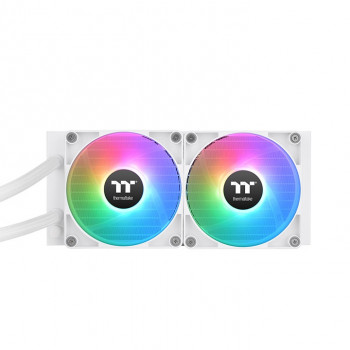Thermaltake TH240 V2 ARGB Processeur Kit de refroidissement du liquide 24 cm Blanc 1 pièce(s)