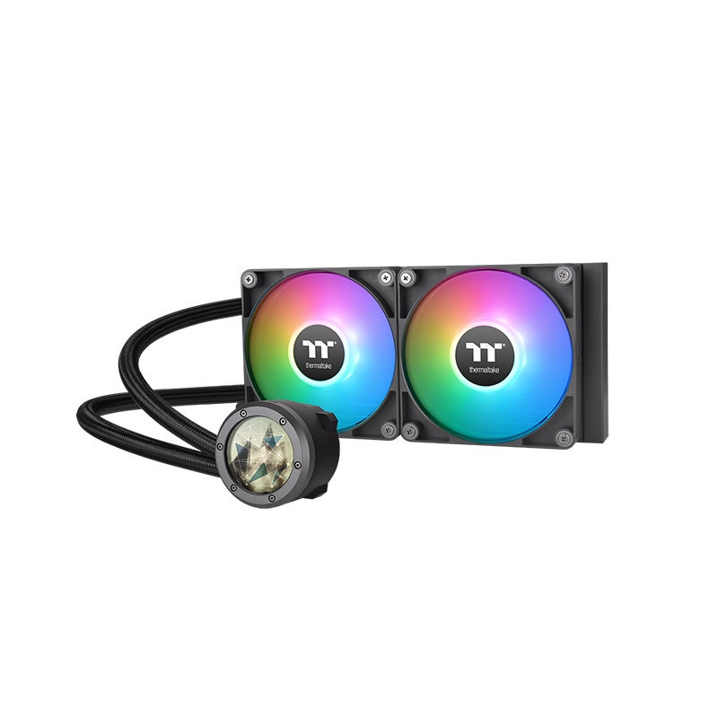 Thermaltake TH240 V2 Ultra Processeur Refroidisseur de liquide tout-en-un 12 cm Noir 1 pièce(s)