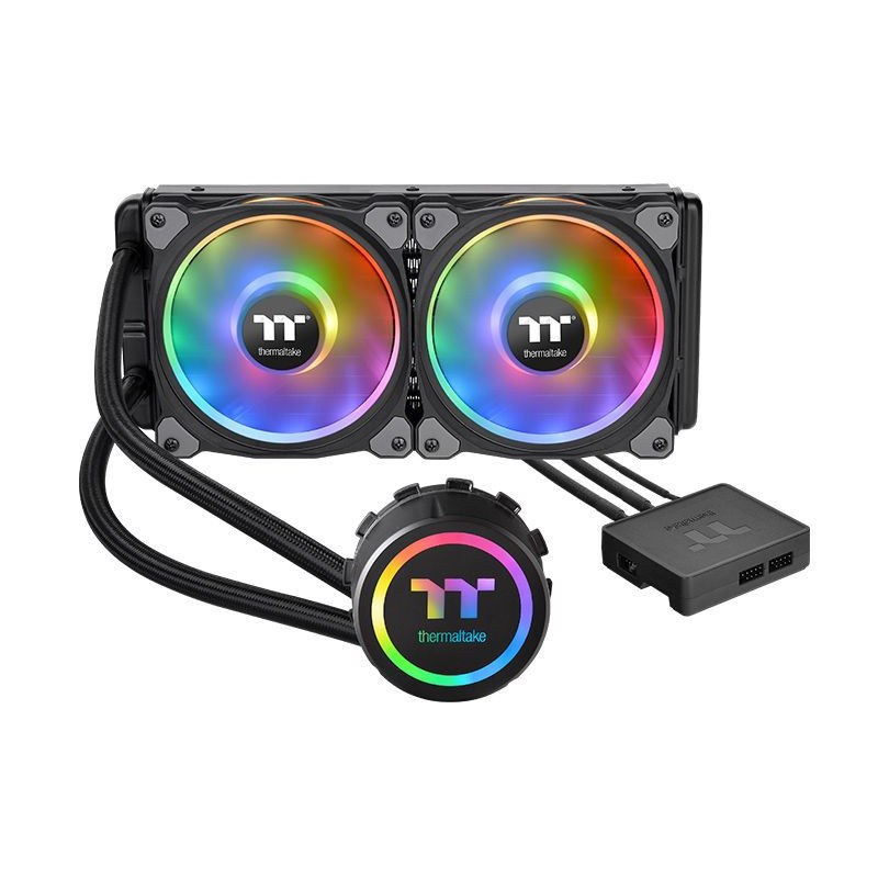 Thermaltake Floe DX RGB 240 TT Premium Edition Processeur Refroidisseur de liquide tout-en-un Noir 1 pièce(s)