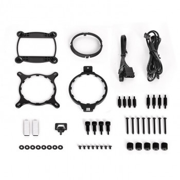 Thermaltake Floe DX RGB 240 TT Premium Edition Processeur Refroidisseur de liquide tout-en-un Noir 1 pièce(s)