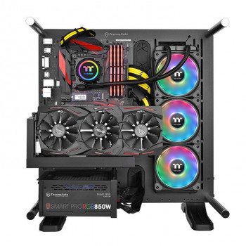 Thermaltake Floe DX RGB 360 TT Premium Edition Processeur Refroidisseur de liquide tout-en-un 14 cm Noir 1 pièce(s)