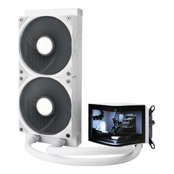 TRYX PANORAMA 240 Processeur Kit de refroidissement du liquide 12 cm Blanc 1 pièce(s)