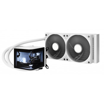 TRYX PANORAMA 240 Processeur Kit de refroidissement du liquide 12 cm Blanc 1 pièce(s)