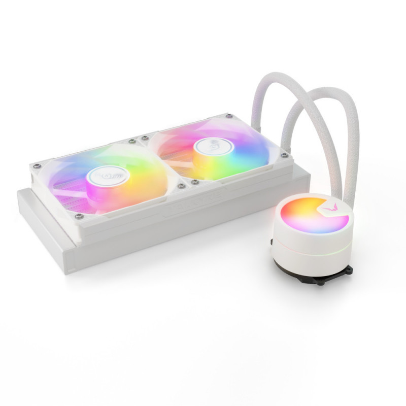 Valkyrie A240 Processeur Refroidisseur de liquide tout-en-un 24 cm Blanc