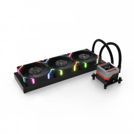 Valkyrie VK-AIOSY360B système de refroidissement d’ordinateur Processeur Refroidisseur de liquide tout-en-un 36 cm Noir