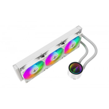 Xilence XC998 système de refroidissement d’ordinateur Processeur Kit de refroidissement du liquide 12 cm Blanc 1 pièce(s)