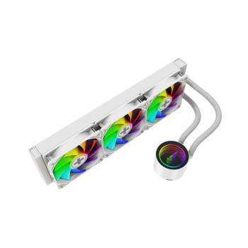 Xilence XC998 système de refroidissement d’ordinateur Processeur Kit de refroidissement du liquide 12 cm Blanc 1 pièce(s)