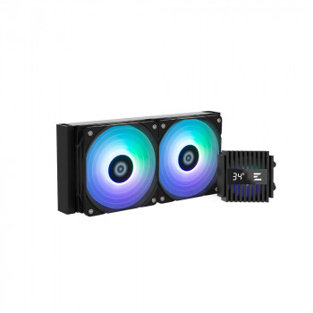 Zalman ALPHA2 A24 BLACK système de refroidissement d’ordinateur Processeur Refroidisseur de liquide tout-en-un Noir