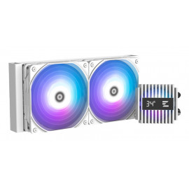 Zalman ALPHA2 A24 WHITE système de refroidissement d’ordinateur Processeur Refroidisseur de liquide tout-en-un 12 cm Blanc