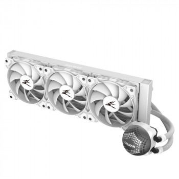 Zalman ALPHA36 White CPU Liquid Cooler 360mm Radiator 3 x 120 mm Fan ARGB pump Dual Processeur Refroidisseur de liquide